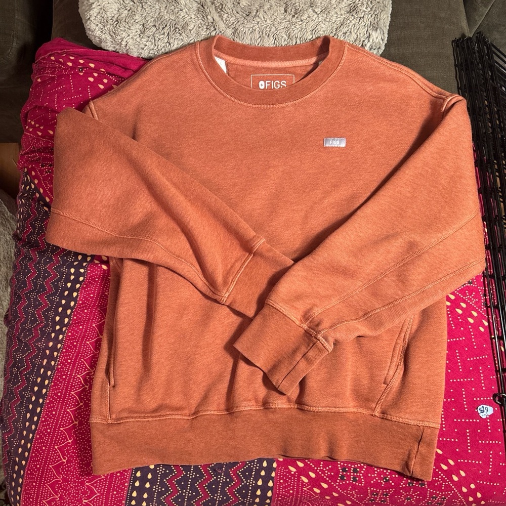 FIGS woMen's Orange Sweater